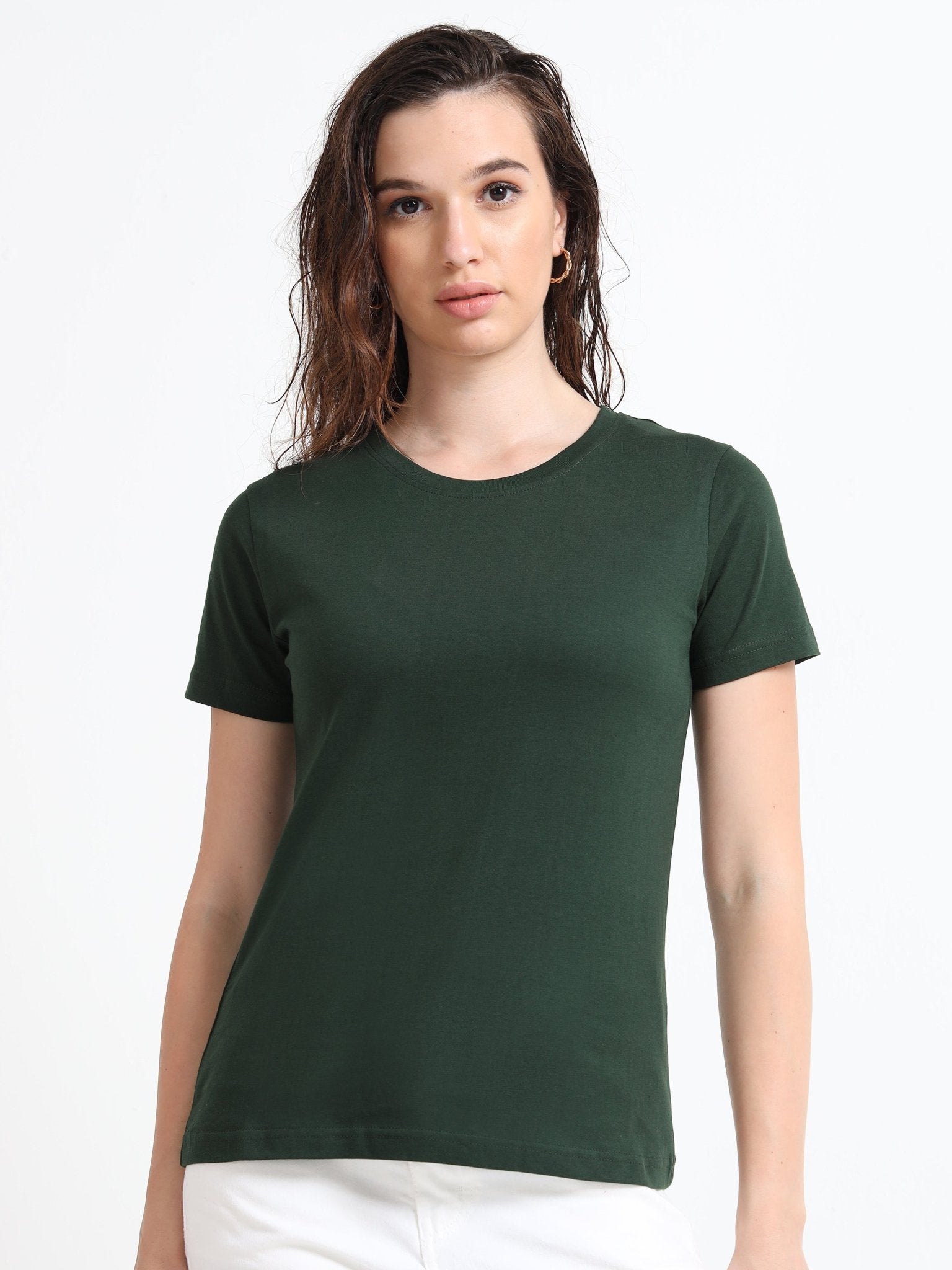 TOPS | WOMEN | FOREST GREEN - Teestra