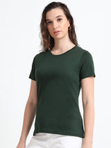 TOPS | WOMEN | FOREST GREEN - Teestra