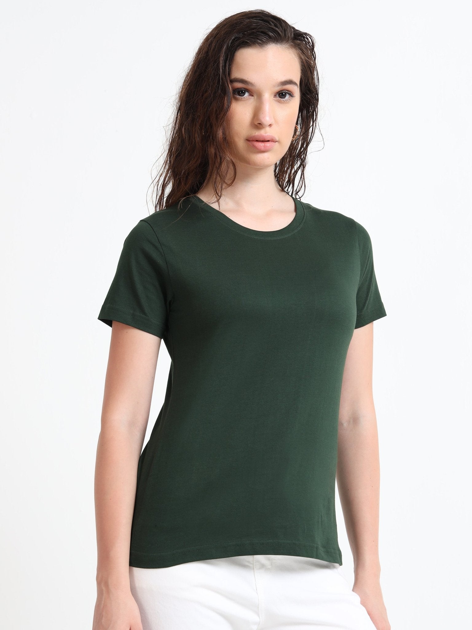 TOPS | WOMEN | FOREST GREEN - Teestra