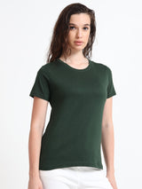 TOPS | WOMEN | FOREST GREEN - Teestra