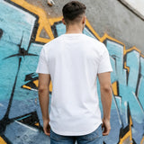 White Plain Round Neck Tshirt