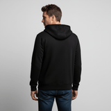Zippered Hoodie | Black - Teestra