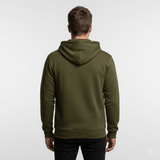 Zippered Hoodie | Olive - Teestra