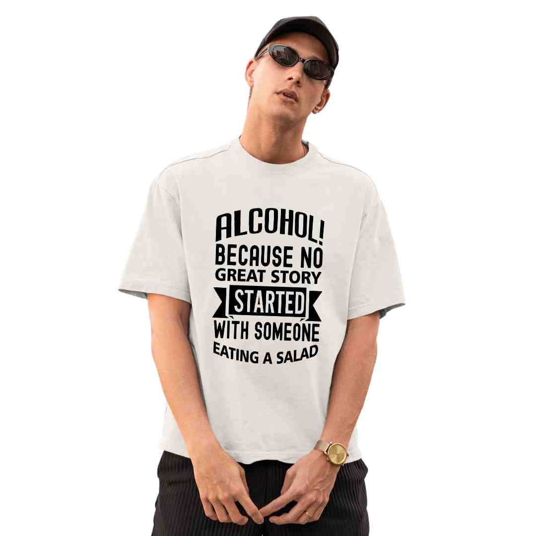 Oversize Tshirt- Alcohol
