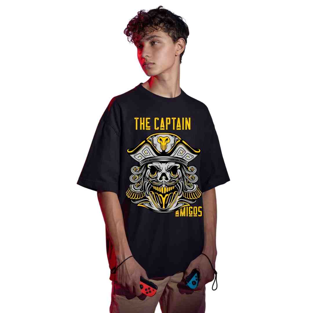 Oversize Tshirt - Captain Black