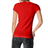 Women's round neck Black/Mustard/Red Value Pack - Teestra