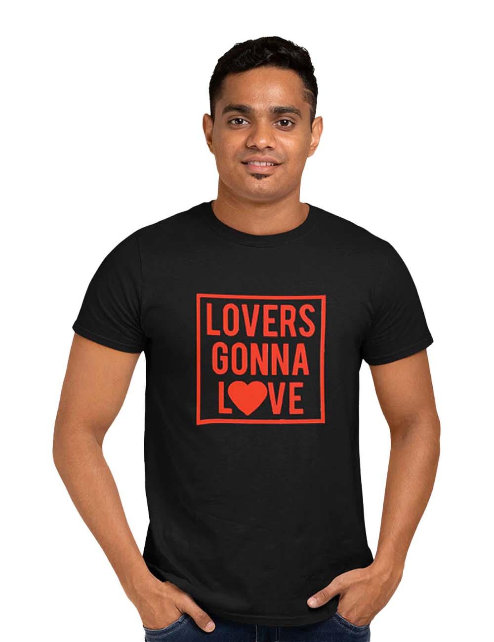 Lovers Gonna Love - Black - Teestra