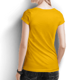 Women's round neck Navy/Mustard/White Value pack - Teestra