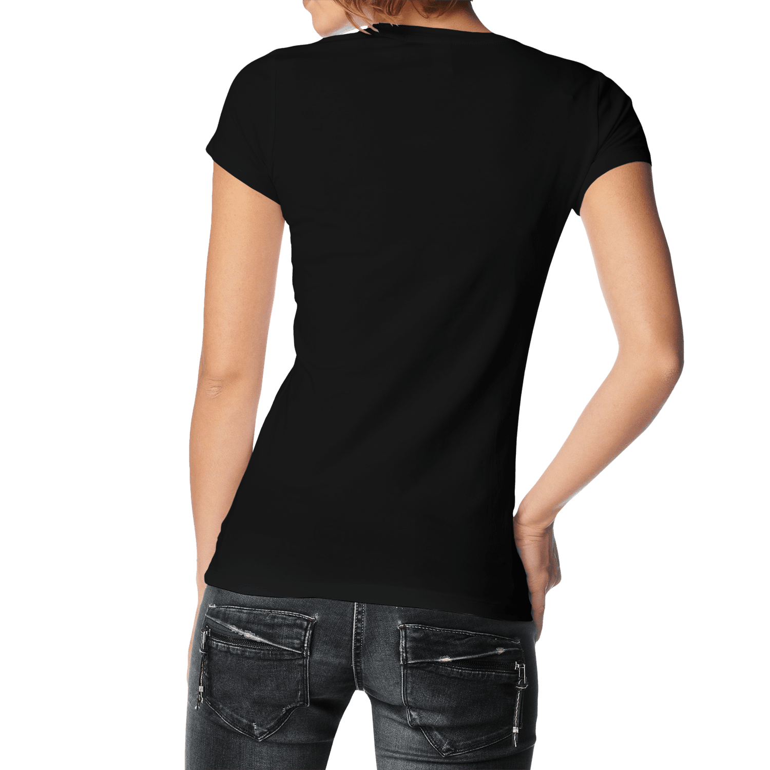 Women's round neck Navy/Mustard/White Value pack - Teestra