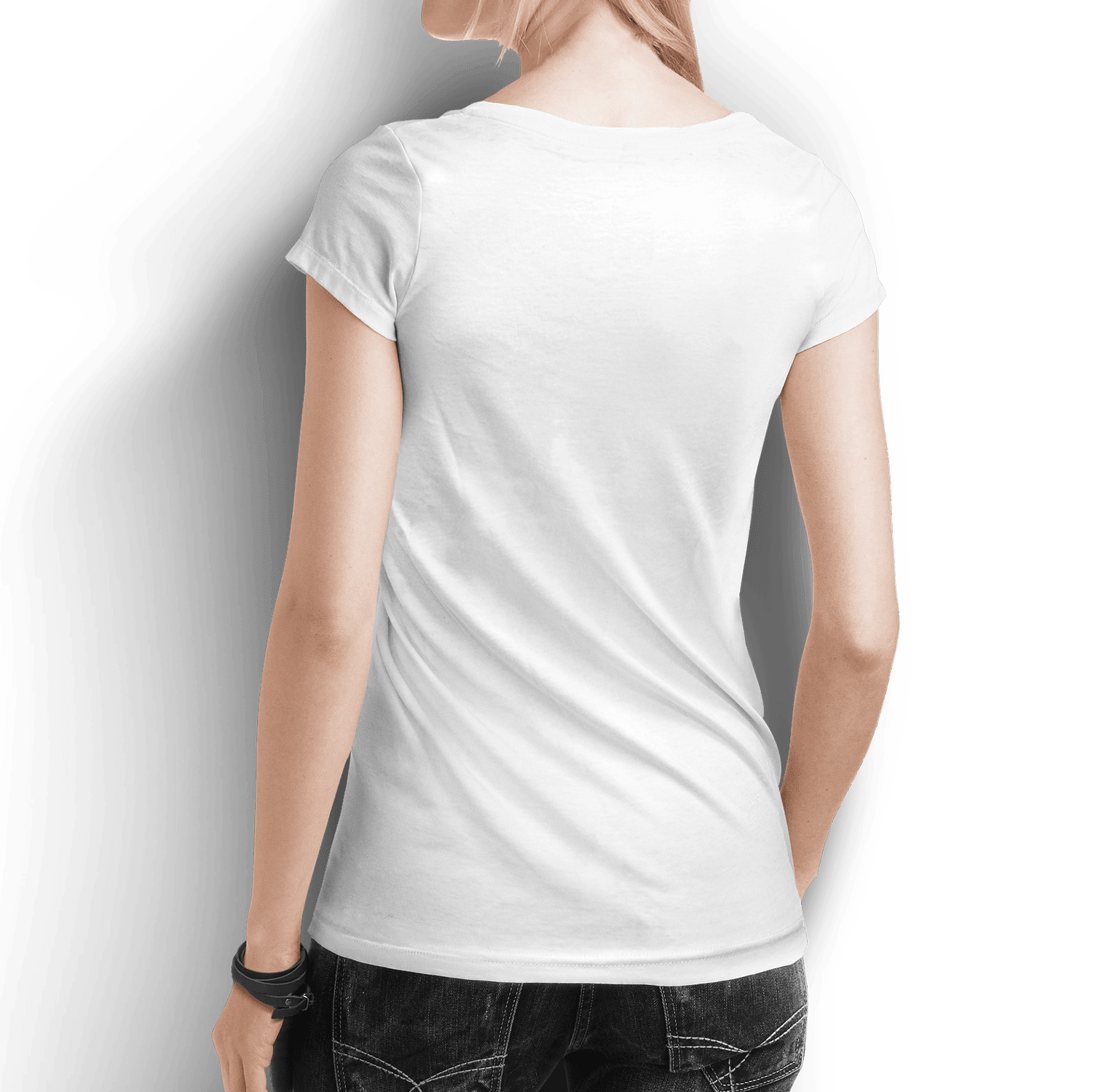 Women's round neck Navy/Mustard/White Value pack - Teestra