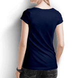 Women's round neck Navy/Red Value pack - Teestra