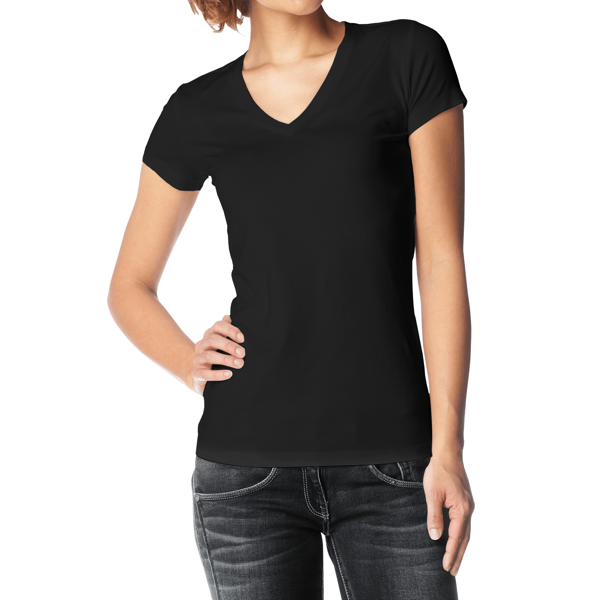 Women's round neck Navy/White/Black Value pack - Teestra